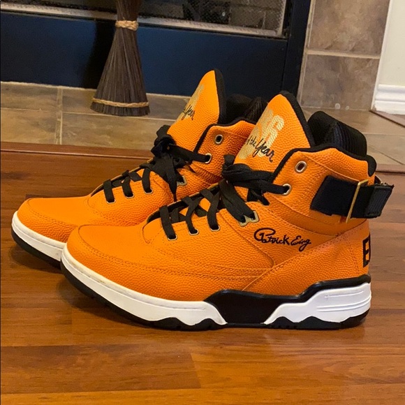 orange patrick ewing shoes
